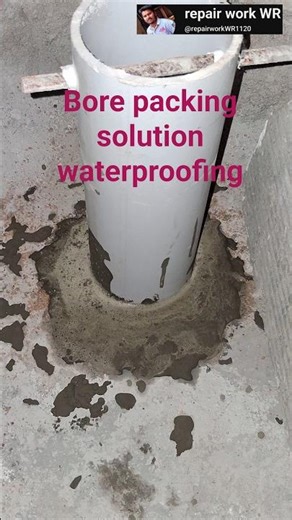 bore packing waterproofing solution for pipelines waterproofing solution
