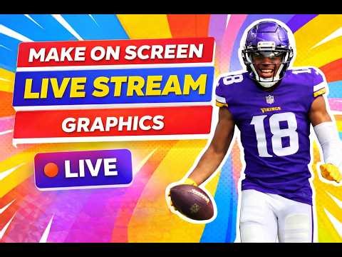How I Make On-Screen Graphics for My Live Streams