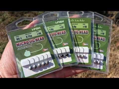 The BEST Jig For Ultralight and Panfish? BG-1 Micro Jig Head Review