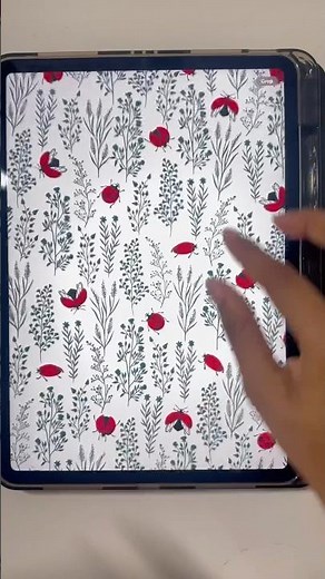 How to Create Seamless Surface Pattern in Procreate!!