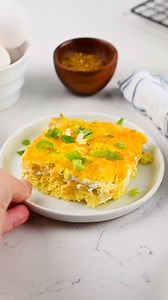 Cheesy Green Chile Breakfast Casserole > View recipe linked in the comments. So perfect to make on the weekend and reheat and enjoy for a few days! And this is just barely spicy! . #breakfastcasserole #lowcarbbreakfast #ketobreakfast #lowcarbbreakfastcasserole #eggcasserole | Kalyn's Kitchen