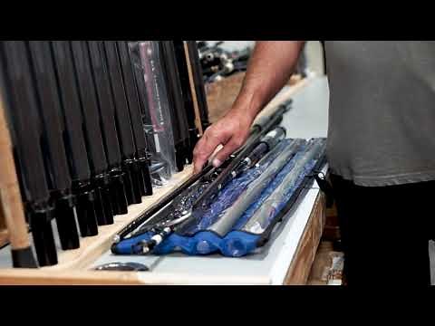 How a fishing rod blank is made | Blackfin Rods