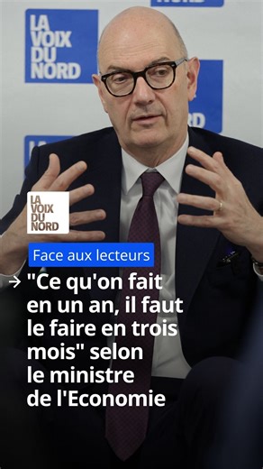 Trump, les droits de douane, le secteur automobile français... Le ministre de l'Economie a répondu aux questions des lecteurs de La Voix du Nord : https://l.lavoixdunord.fr/Sm3G | La Voix du Nord