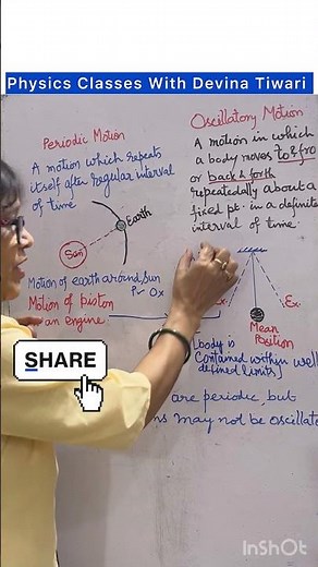 Periodic Motion And Oscillatory Motion #physics #shorts