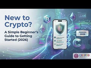 New to Crypto? A Simple Beginner’s Guide to Getting Started (2026) #crypto101 #defi #crypto