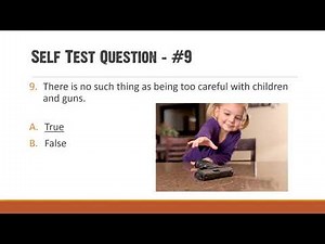 Calif Firearms Safety Certificate Test Prep questions answers