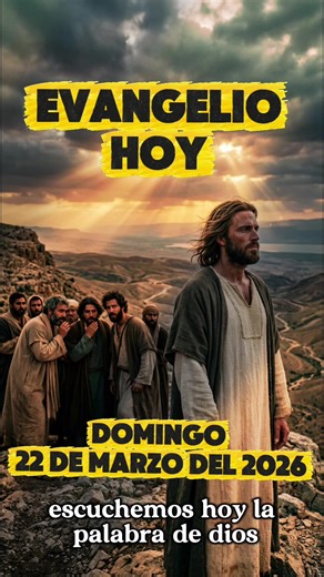 Evangelio del día, Domingo 22 de Marzo del 2026 Lectura del santo evangelio según san Juan Capítulo 11, versículos 3-7. 17. 20-27. 33b-45 En aquel tiempo, Marta y María, las dos hermanas de Lázaro, le mandaron decir a Jesús: “Señor, el amigo a quien tanto quieres está enfermo”. Al oír esto, Jesús dijo: “Esta enfermedad no acabará en la muerte, sino que servirá para la gloria de Dios, para que el Hijo de Dios sea glorificado por ella”. Jesús amaba a Marta, a su hermana y a Lázaro. Sin embargo, cu