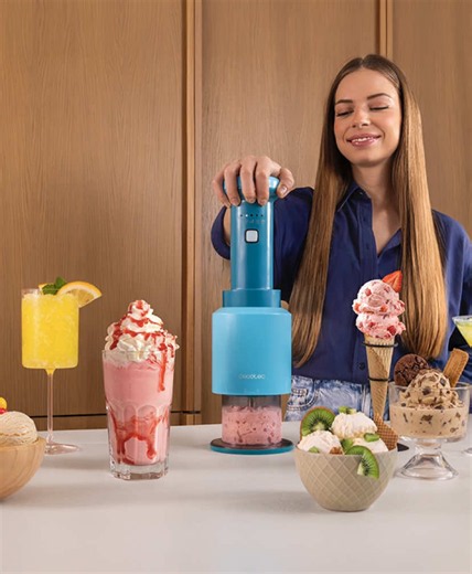 Gelatec EasyMove heladera: cómo hacer helado casero natural