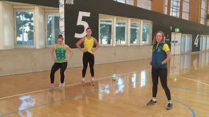 Zone in on your balancing technique. All you'll need is a wall and a ball to practice! Prevent ankle sprains from the outset with these calf strength and endurance drills, from Origin Diamonds physio Alanna Antcliff. | Australian Physiotherapy Association