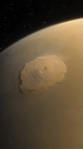 Universe & Space 🪐 on Instagram: "Olympus Mons on Mars, the largest volcano in the solar system. 🌋⠀ ⠀ The top of Olympus Mons is the highest point on Mars. By one measure, it has a height of nearly 22 km (13.6 mi or 72,000 ft). Olympus Mons stands about two and a half times as tall as Mount Everest’s height above sea level, and is currently the largest volcano discovered in the Solar System.⠀ ⠀ At 600 km (370 mi) in diameter the footprint of Olympus Mons covers an area of land comparable to th