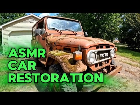 ASMR Car Restoration || Full Restoration from Totally Damaged to Looking New