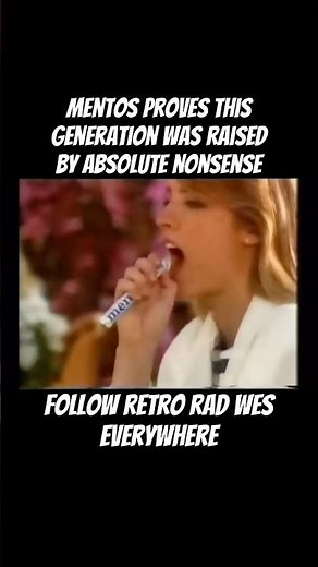 90s Commercial Logic Was Insane #Mentos #90sNostalgia #Commercials #Retro #Throwback #millennials