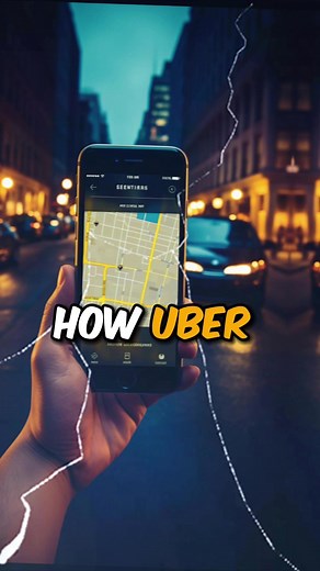 How Uber was Created?!⚡️ Ready to get a trip? #history #facts #technology #trending