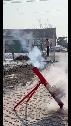 Powerful Rocket Launcher Test – Insane Fire Shot!#shorts