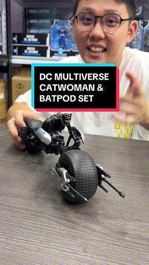 DC Multiverse Catwoman & Batpod Set: Pagsusuri at Presyo