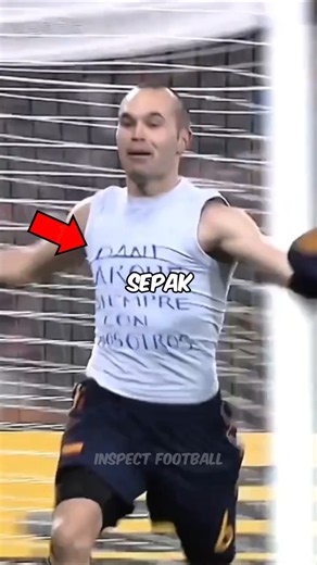 The Message Behind Iniesta's Undershirt