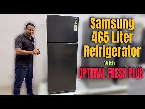 New Samsung Digital Inverter Black Smart Refrigerator 465 Liter | RT51 Series | Demo and Review