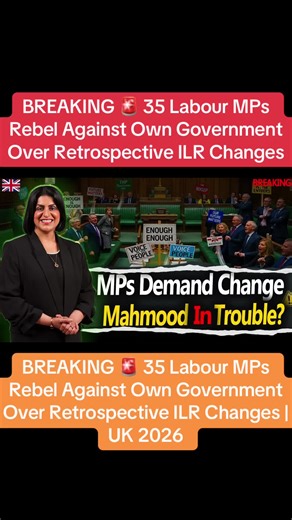 BREAKING 🚨 35 Labour MPs Rebel Against Own Government Over Retrospective ILR Changes | UK 2026 #UKImmigration2026​ #LabourMPs​ #10YearILR​ #HomeOffice​ A group of 35 Labour MPs have reportedly broken ranks with their own government over proposed retrospective changes to the 10-Year ILR (Indefinite Leave to Remain) route. The dispute, unfolding within UK Parliament, centres on concerns that altering settlement criteria retrospectively could undermine legal certainty for migrants already progress
