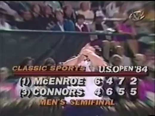US Open 1984 Final - John McEnroe vs Jimmy Connors FULL MATCH