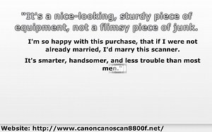 Canon CanoScan 8800F Photo Scanner Review