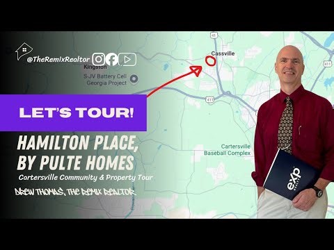Touring New Construction in Cartersville, GA | Hamilton Place by Pulte Homes | New Neighborhood |