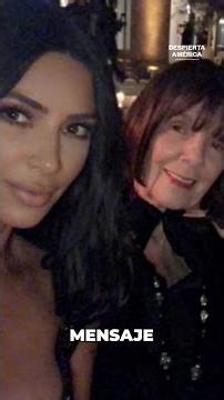 Kim Kardashian in mourning: beloved family member passes away | #despiertaamérica