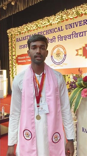 XV Convocation RAJASTHAN TECHNICAL UNIVERSITY KOTA