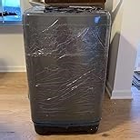 F.W.WOOLWORTHS 17.7 lbs Full-Automatic Washing Machine with LED Display, Laundry Washer with Drain Pump, 10 Wash Programs 8 Water Levels Washer & Spinner for Home, Apartment, Dorms, Gold