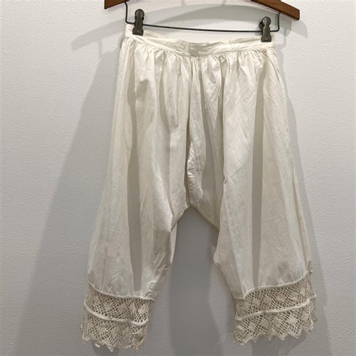 Edwardian White Cotton Bloomers - Etsy
