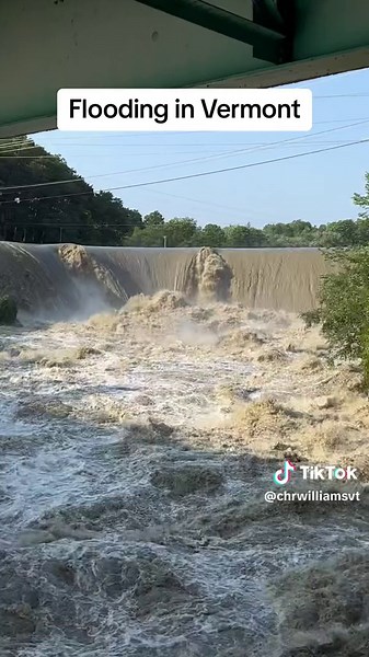 I’m not able to stand in the same area on the bank, the water has risen and is much more violent. There is also more water coming over the dam, you cannot see the points as well as earlier videos. #vt #vtstorm #vermont #vtflooding #flood #dam #vtticktok #weather #river #dam #storm #highwater #flooding #northeast #fyp #fypシ #fypage #fypシ゚viral #fypage #foryou #foryoupage