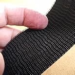 Dual Lock SJ3550 Reclosable Fastener 2''×6Ft, Made of 3M Black Heavy Duty Mounting Tape Strong Adhesive with Interlocking Mushroom-Shaped Heads for Indoor and Outdoor Use