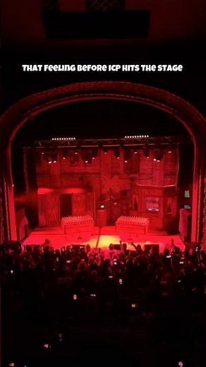 That Moment Before ICP Hits the Stage 🔥 | Insane Clown Posse Live