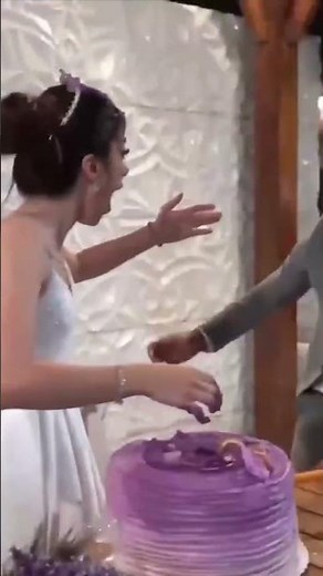 Groom blasted for cake prank on bride