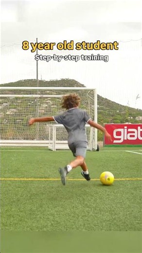 only 8 years old, is training with my methodology to improve his technique