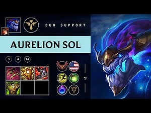 Aurelion Sol Support vs Milio - NA Grandmaster Patch 25.23