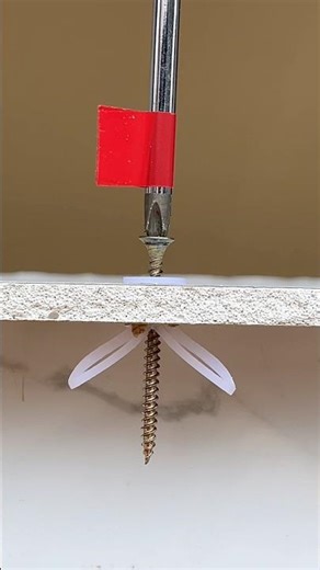 How to properly use plastic drywall anchors. #diy