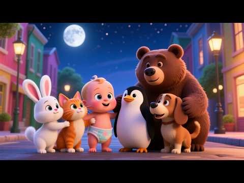 Learn 123 with Happy Animal Parade 🐶🐱🐰🎉 | Numbers Song for Kids | Fun Counting Adventure