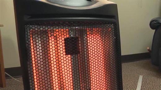 Fire officials warn of space heater dangers as winter storm approaches
