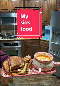 What’s your sick food? #sick #recipe #grilledcheese #soup #chef | what did scottykfitness do