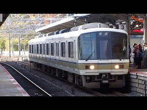 湖西線の221系！K4編成(未更新車) 近江舞子行き普通 山科駅