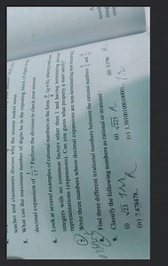 5. What can the maximum number of digits be in the repeating bl... | Filo