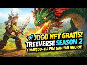 🚀 JOGO NFT GRÁTIS PC e CELULAR TREEVERSE SEASON 2 COMEÇOU – DÁ PRA GANHAR AGORA!