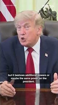 Trump on the SUPREME COURT UPHOLDING federal firings