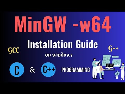 How to install MinGW w64 on Windows 10/11 [2024 Update] MinGW GNU Compiler | C & C++ Programming