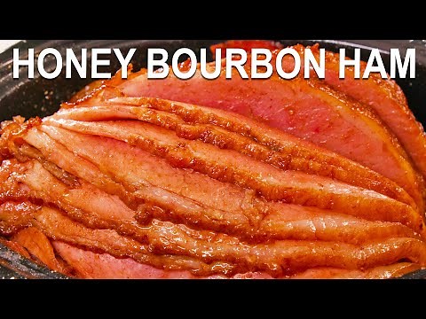 Slow Cooker Bourbon Honey Glazed Ham | Pour Choices Kitchen