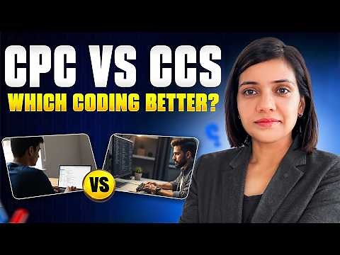 CCS VS CPC | What Is CPC In Medical Coding| What Is CCS Coding | CPC Or CCS Which Is Better