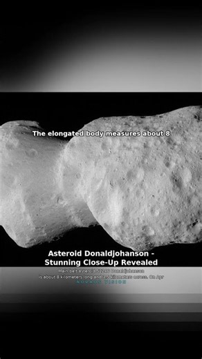 Real NASA Asteroid Donaldjohanson #SolarSystem #NASAPlanets #Shorts