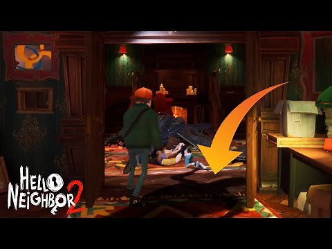 Who Knocked Quentin from Behind at the Ending in Hello Neighbor 2