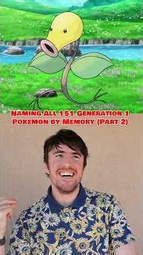 Naming every Pokémon by Memory (Part 2)🍃🔥💧 #Nintendo #Pokémon