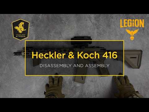 Heckler & Koch 416 - Disassembly and assembly procedures